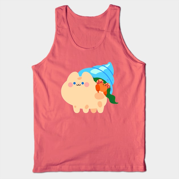 Ocean Reptile Tank Top by giraffalope